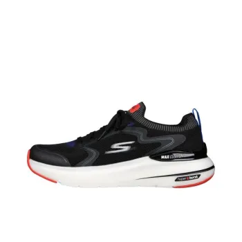 Skechers Go Run Hyper Burst Slip-Resistant Low-Top Running Shoes Men's Black