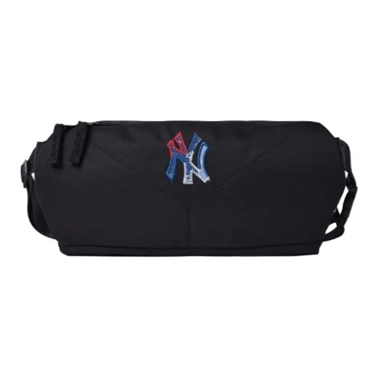 New Era MLB Collaboration Fabric One Shoulder Crossbody Fanny Pack Regular Men's Black-0