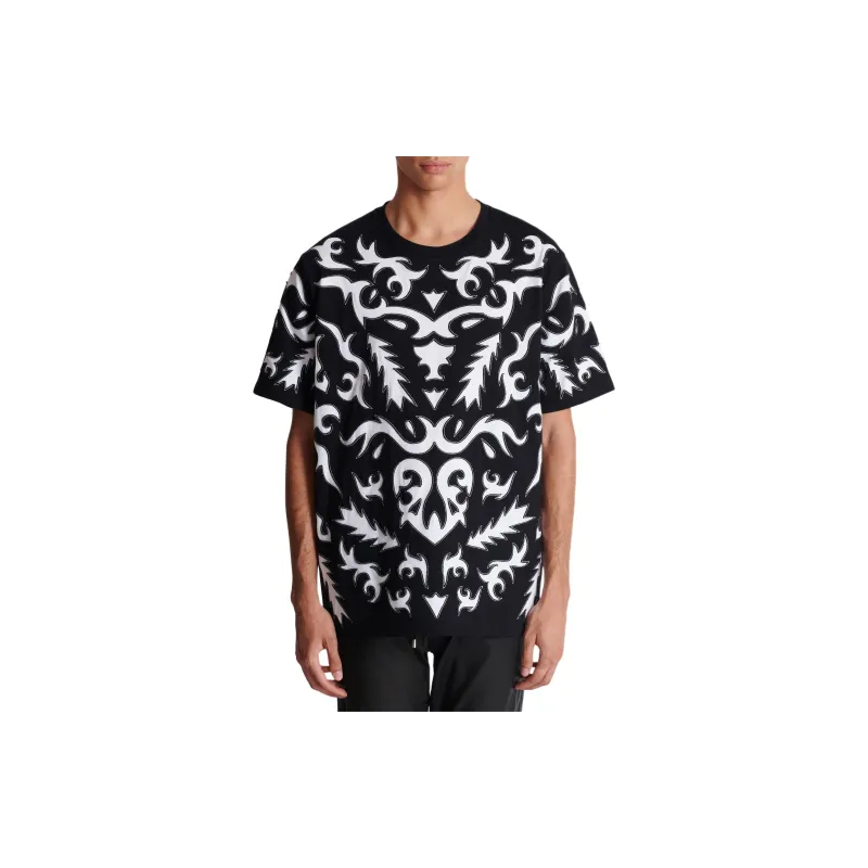BALMAIN Etiquette T Shirt-5