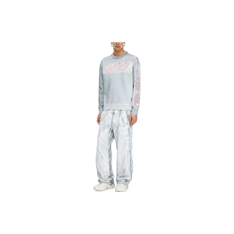 DIESEL FW24 Sweatshirt Men's Light Gray-1
