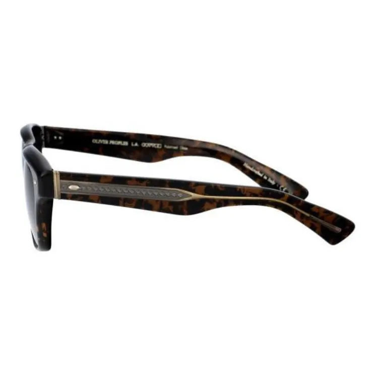 Oliver Peoples Acetate Square Sunglasses Unisex Tortoiseshell-2