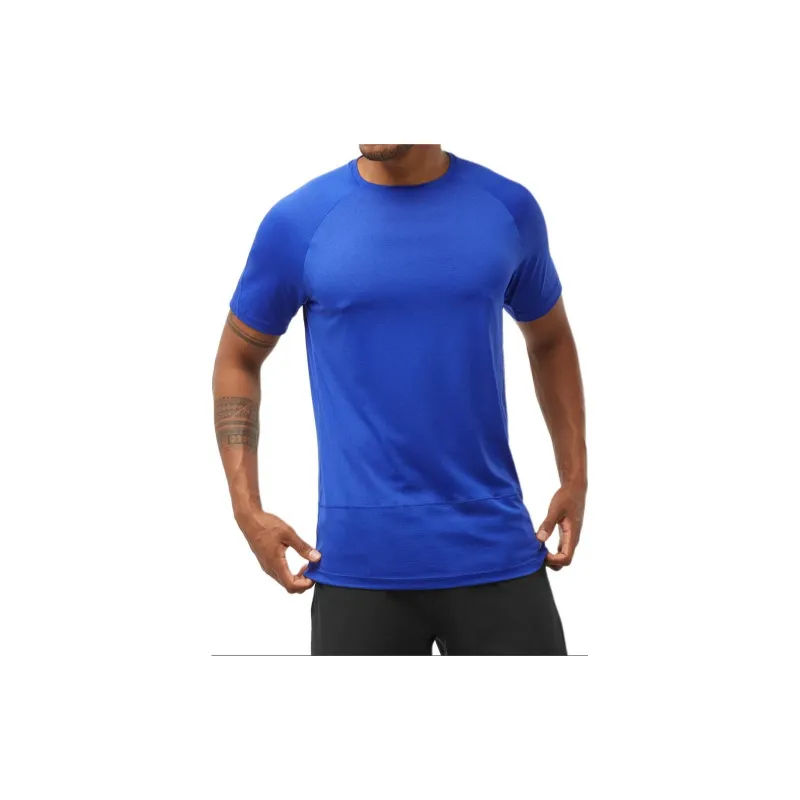 SALOMON x CROSS RUN T-Shirt Men's Blue-3