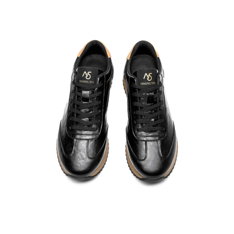 15 MINS Casual Shoes Men's Black-1