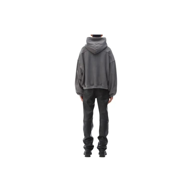 Alexander Wang FW24 Sweatshirt Unisex Washable Granite-3