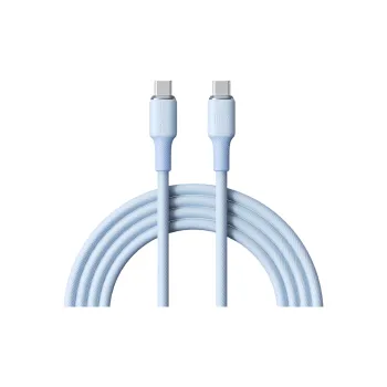 ROMOSS 1.2m/2m Type c To Type c 100W Fast Charging No Heat Compatible With IPhone 15 Series Liquid Silicone Cable