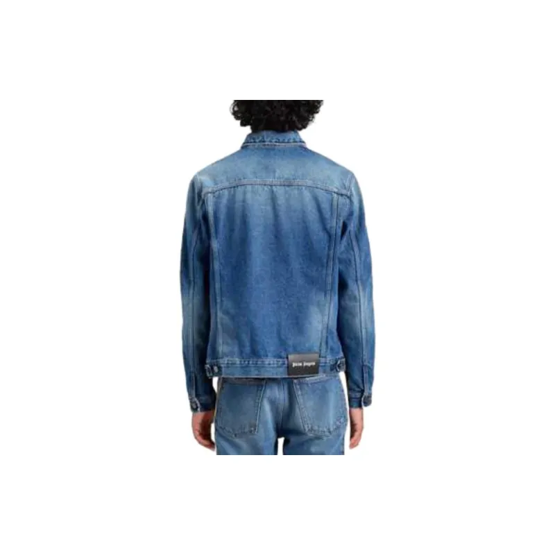 PALM ANGELS Denim Track Jacket-5