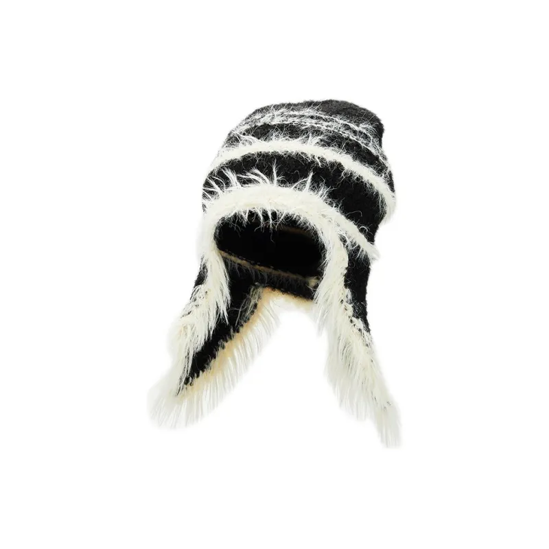MUYKUY Cotton Acrylic Blend Beanies Women's-10