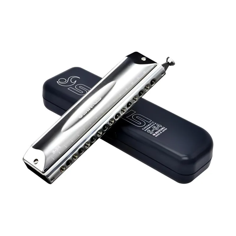 SUZUKI Suzuki Sirius-64C Sirius Collection C Tuning 16-Hole 64-Note Semitone Harmonica-5