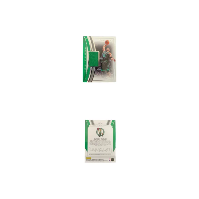 PANINI Jayson Tatum 2022 23 Imm Amy Celtics Game Used Jersey 11/99 Basketball Card Access Pass Sports Cards 1 Pc-3