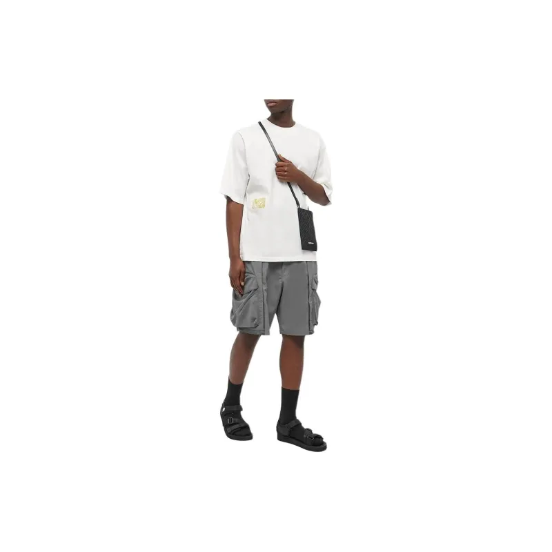 STONE ISLAND T Shirts Men White-4
