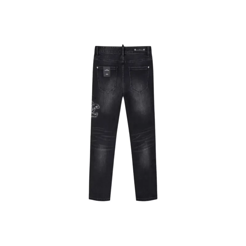 JOHN RICHMOND FW24 Jeans Men's Black Gray-1