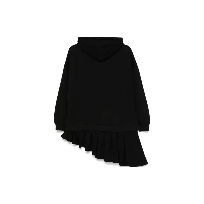GCDS Logo Embroidered Jersey Mini Dress-1