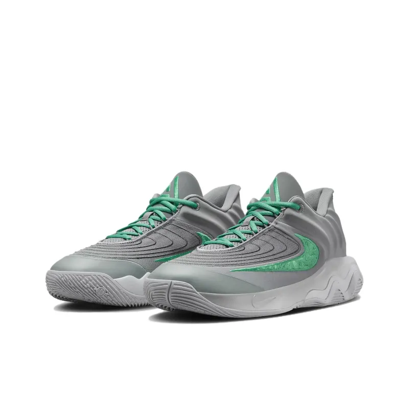 Nike Giannis Immortality 4 Anti Slip Wear Resistant Low Top Basketball Shoes Unisex Gray-2