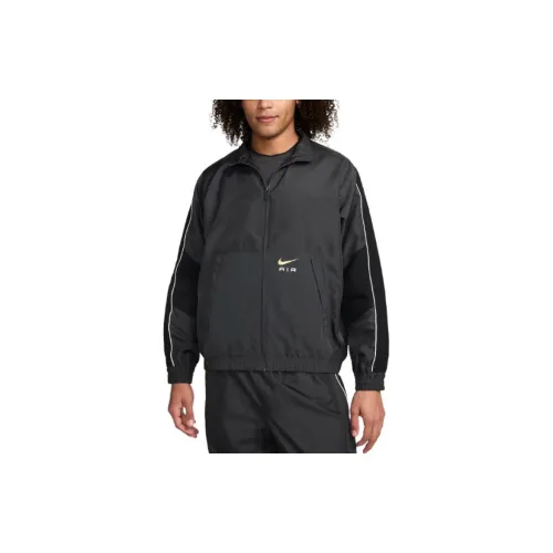 Nike Woven Jackets Men Dark Smoke Gray