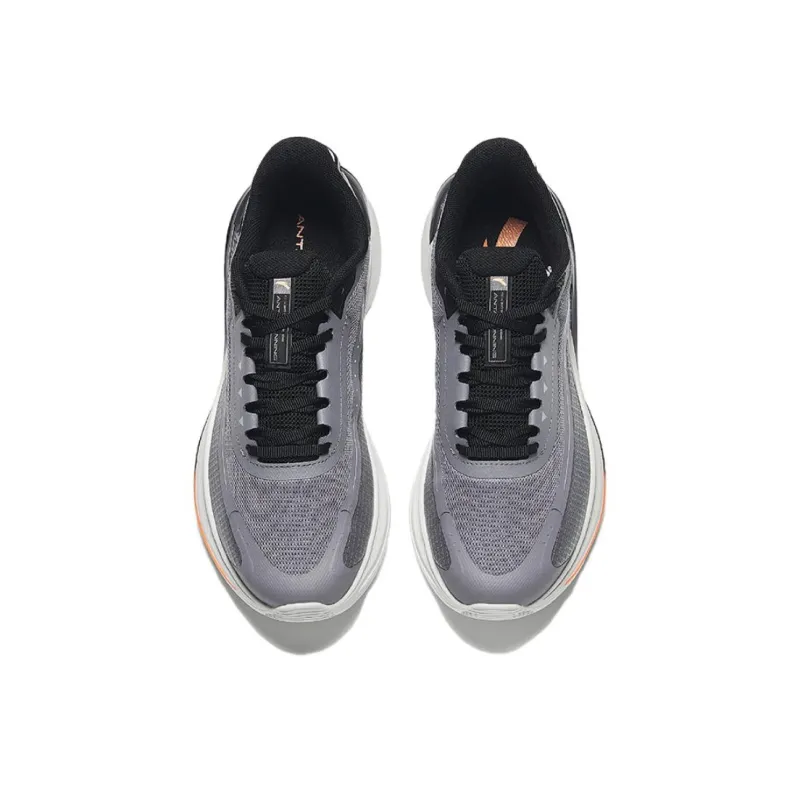 CHAOJIANTA Anti Slip Wear Resistant Low Top Casual Running Shoes Men's Gray Black-2