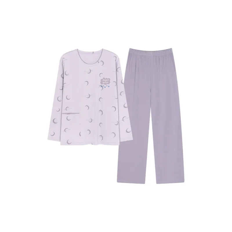 UAVAE Pajama Set Women's Laurel Purple-0
