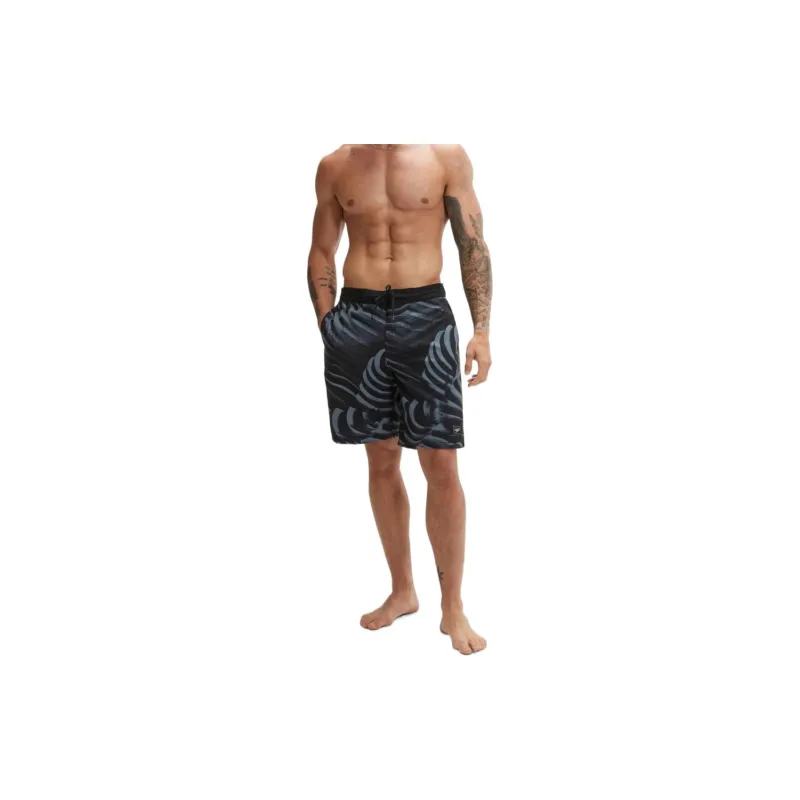 Speedo Bondi Basin Swimming Shorts Men Stone Gray-5