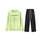 Clothing Set (Apple Green Top+Black Pants)