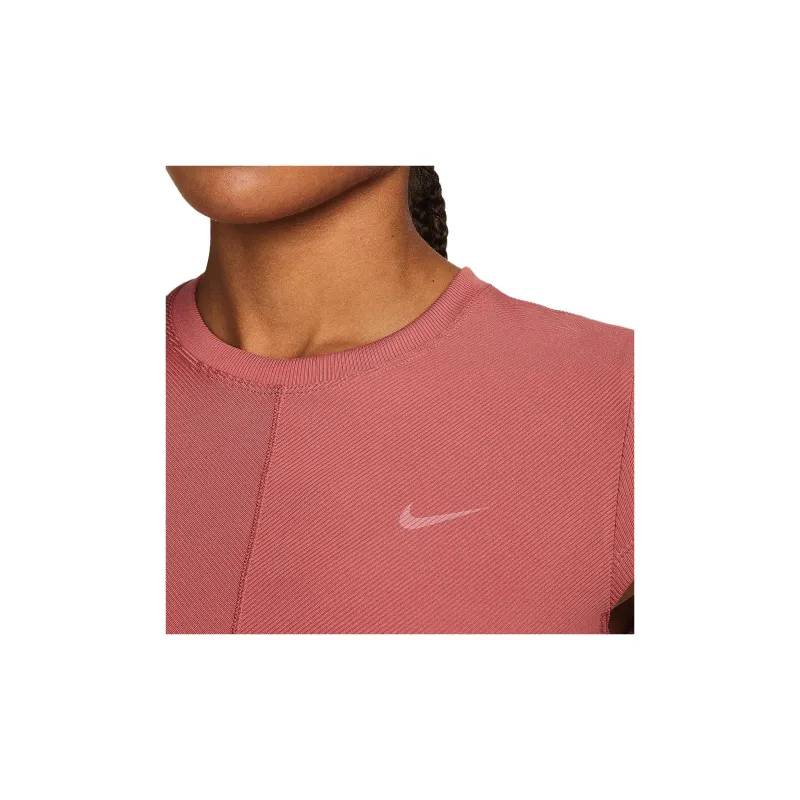 Nike One Fitted Rib Women's Dri-FIT Short-Sleeve Cropped Top-4
