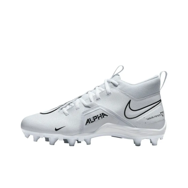 Nike Alpha Menace Anti Slip Wear Resistant Soccer Shoes Men's White-0