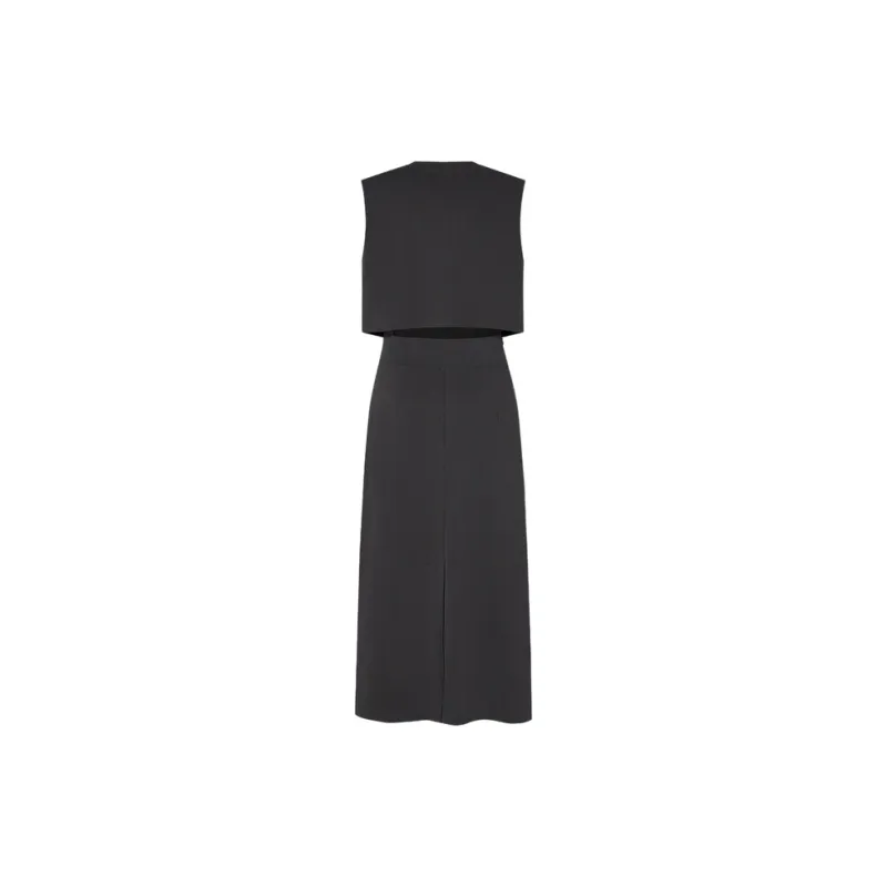 MOCO Sleeveless Dress Women's Steel Gray-1