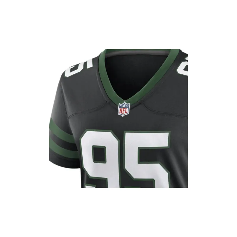 Nike Quinnen Williams New York Jets Women's Nike Nfl Game Football Jersey-4