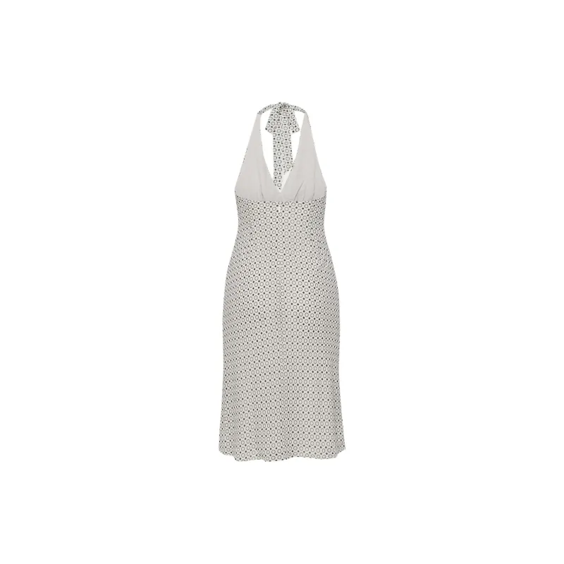 ARITZIA FW24 Wilfred Aurelie Dress Slip Dresses Women's Light Birch Black/Aspen Black Print-1