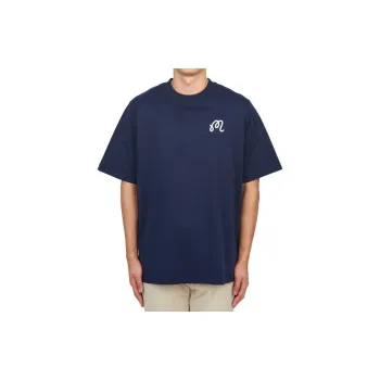 Malbon Golf T Shirt Men's Marine Blue