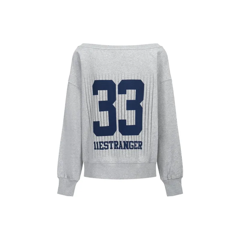 11ESTRANGER Sweatshirt Unisex Dark Heather Gray-1