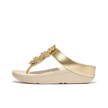 FITFLOP Slip-Resistant Flip Flops Women's Platinum