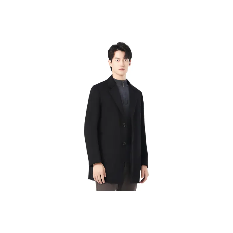 SUNDANCE Coats Men Black-3
