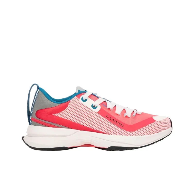 Lanvin L-i Panelled Mesh Sneakers-1