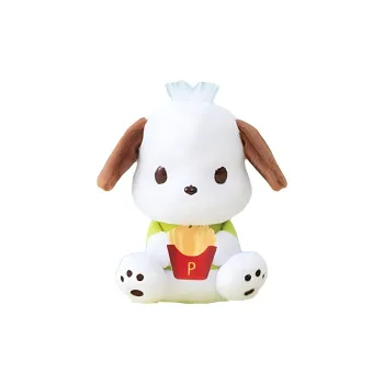 FURYU Garbage Food Collection Pochacco French Fries Dolls Plush Doll 16cm High