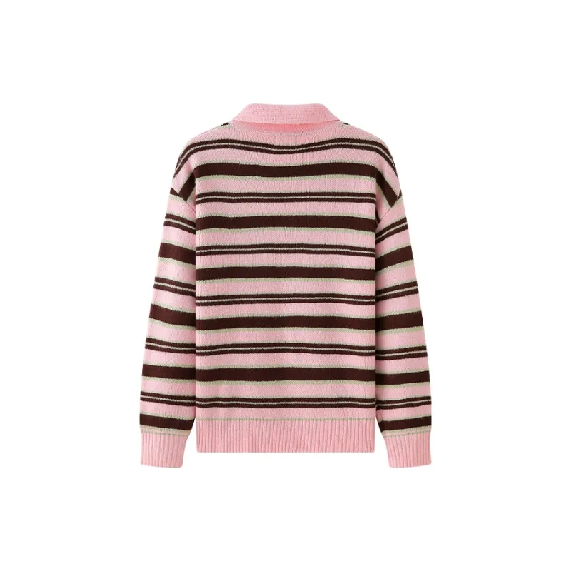NERDY Sweater Unisex Light Pink-1