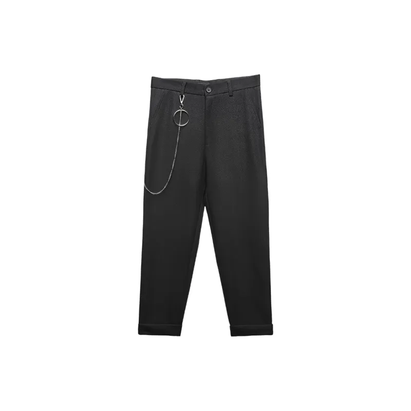 RAYSHOW Suit Trousers Men-2