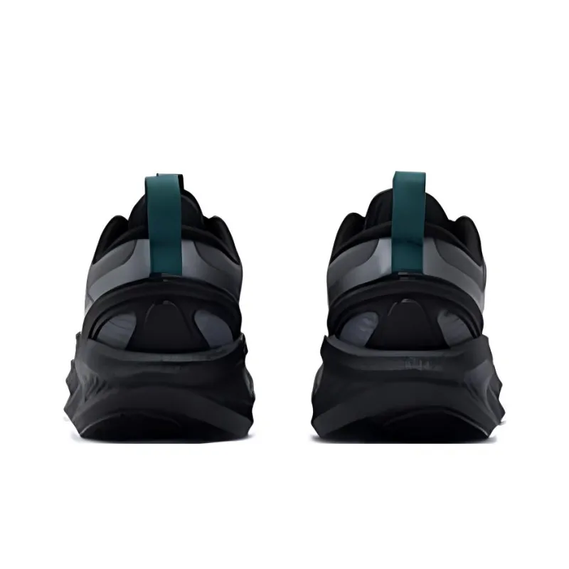 361° Foam Explosion 4.0 Anti Slip Wear Resistant Low Top Sprint Running Shoes Men's Gray Black-1