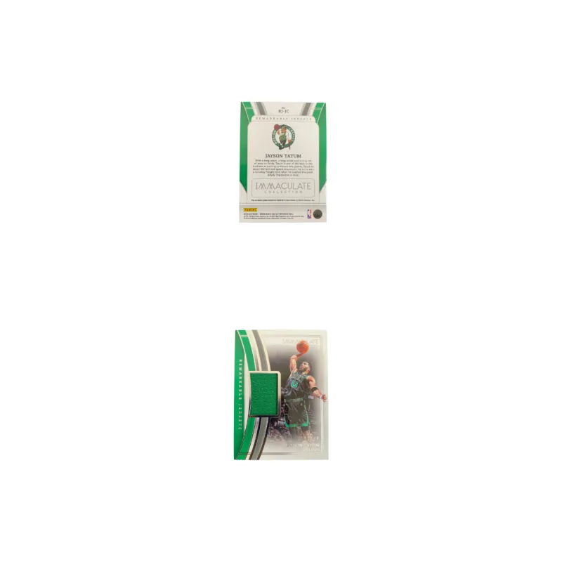 PANINI Jayson Tatum 2022 23 Imm Amy Celtics Game Used Jersey 11/99 Basketball Card Access Pass Sports Cards 1 Pc-2