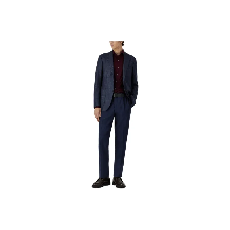 CANALI SS24 Suit Trouser Men's Blue-2