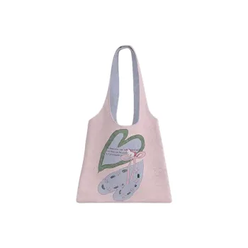 AOSONG Suede Tech Fabric Shoulder Bag Regular Unisex Taro Purple