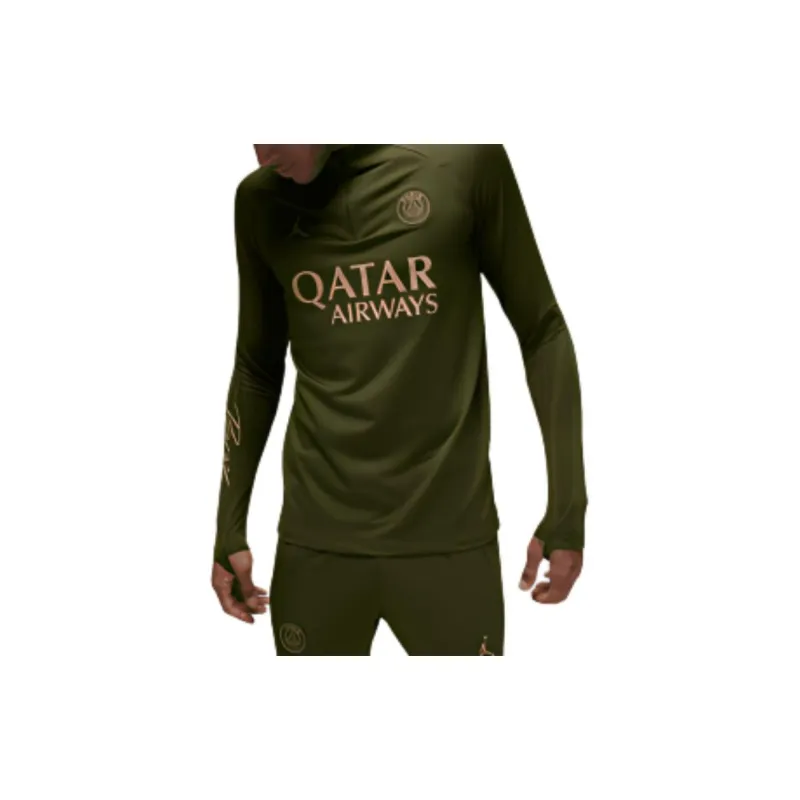 Jordan Paris Saint Germain Strike Third T Shirt Men's Green-2