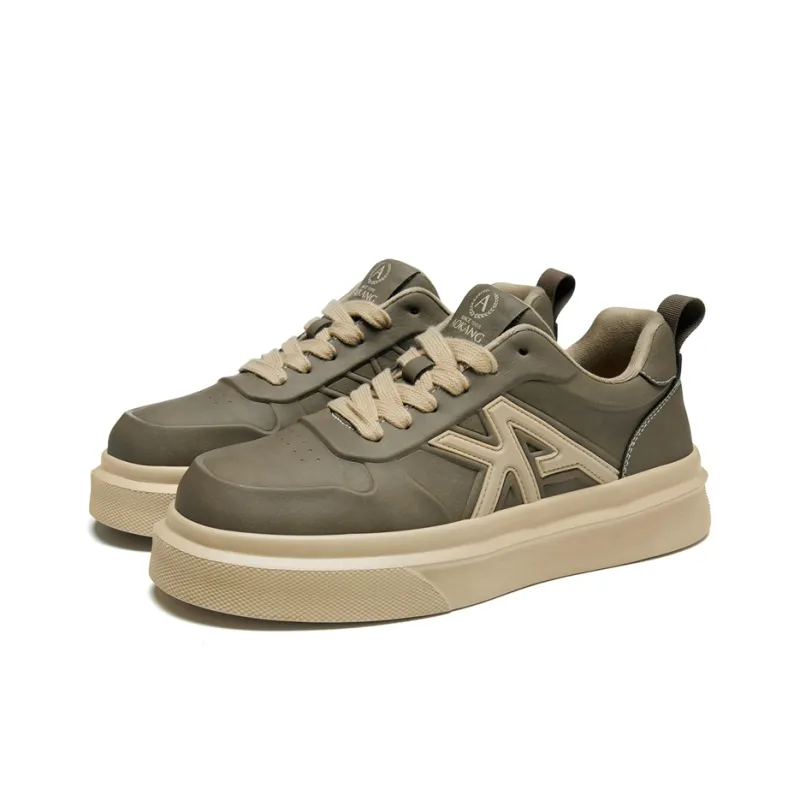AOKANG Elegant Style Series Slip-Resistant Cushioning Wear-Resistant Low-Top Skateboard Shoes Men's Exclusive Box-1