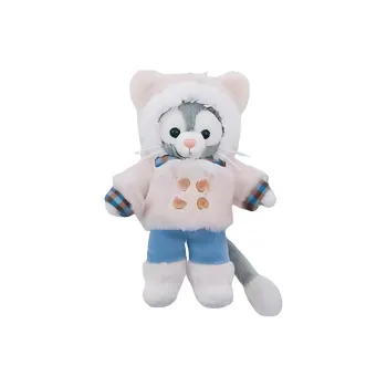 Disney Gelatoni Winter Day Standing Pose Dolls Plush Pendant 13cm High