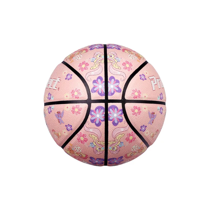 ProSelect x XIAOMABAOLI PU Basketball Cherry Blossom Pink Size 7 Ball Training-3