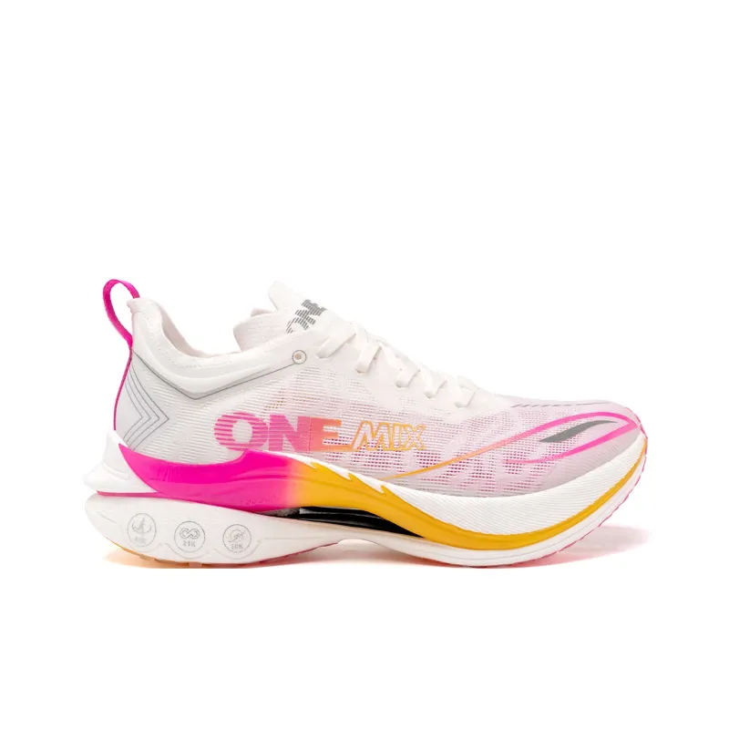 ONEMIX Low Top Marathon Running Shoes Unisex Rose Shadow Red-2