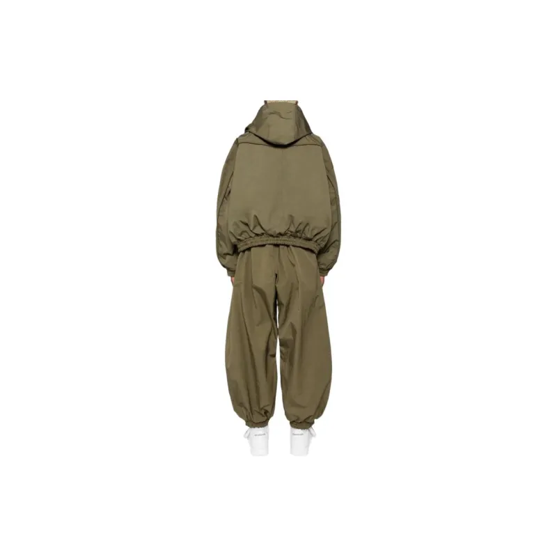 Reebok HED MAYNER Co brand FW23 Casual Pants Men's Olive Green-2