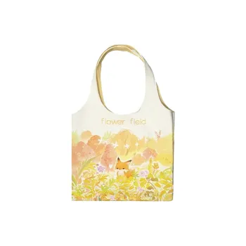 AOSONG Suede Tech Fabric Shoulder Bag Regular Unisex Yellow