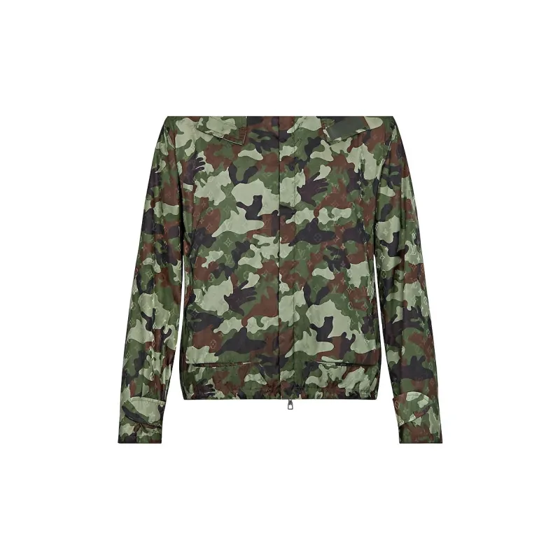 LOUIS VUITTON Camo Windbreaker Jacket-10