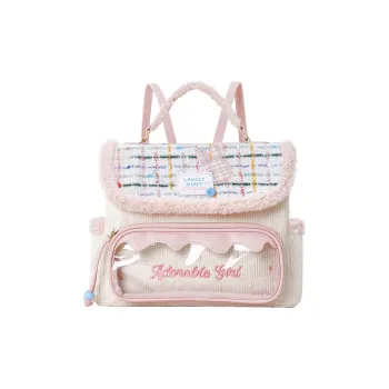Miffy Synthetic Leather Backpack Regular Women's Multicolor
