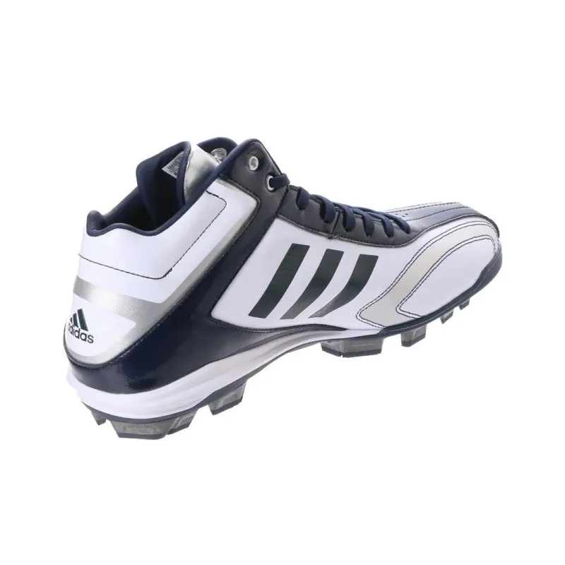 Adidas Adipure The Support Is Non-slip Mid-Top Training Shoes Unisex Black White-1