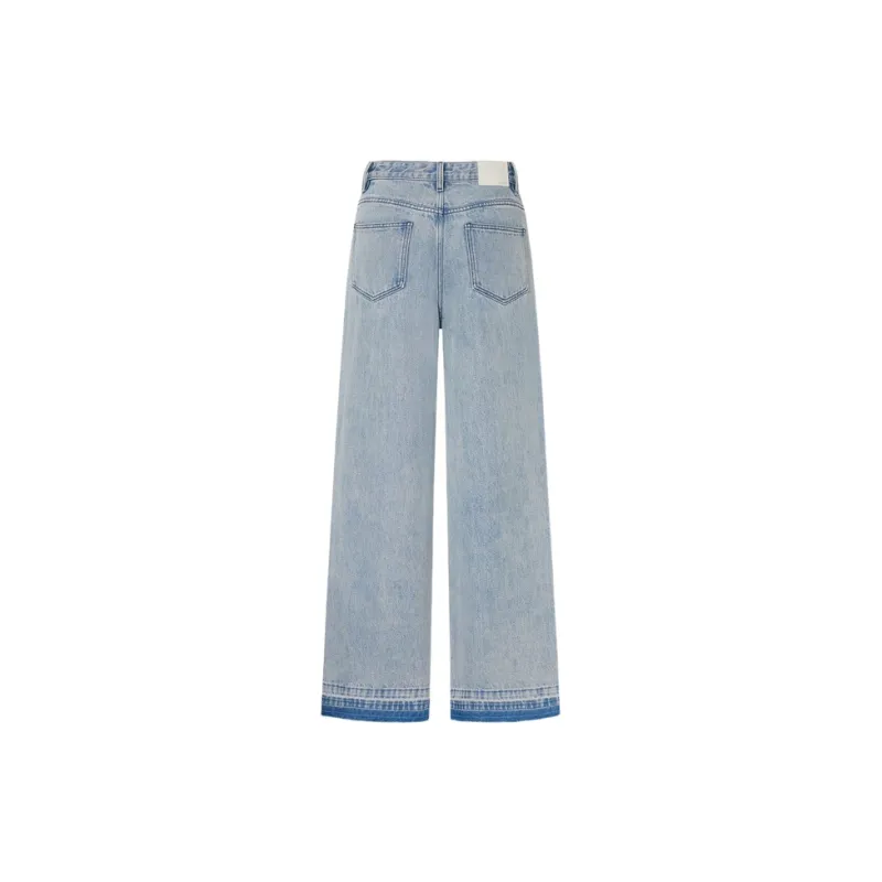 MO&CO Jeans Women's Denim Light Blue-1